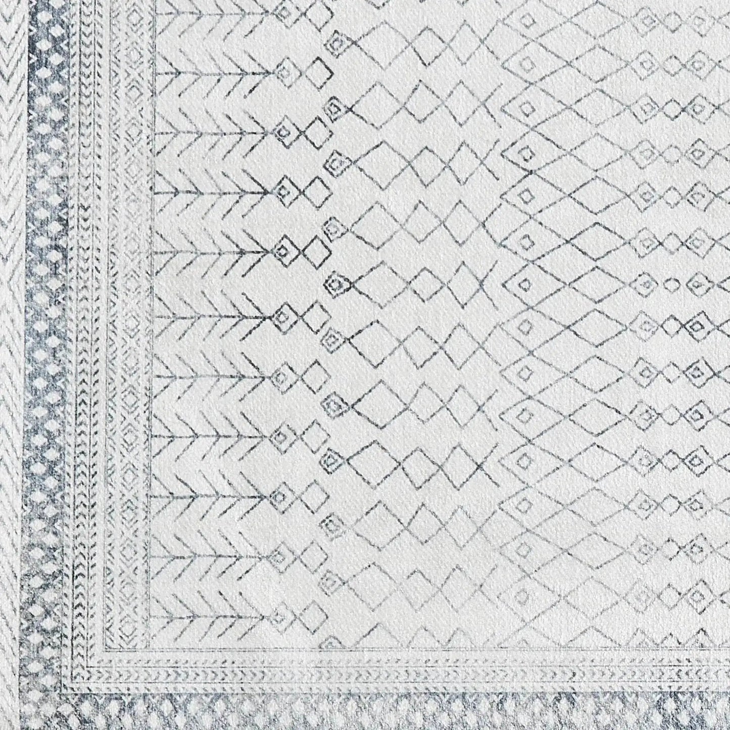 Distressed Moroccan Machine Washable Accent Area Rug 3' x 5' - Neve Collection from PriceLows™