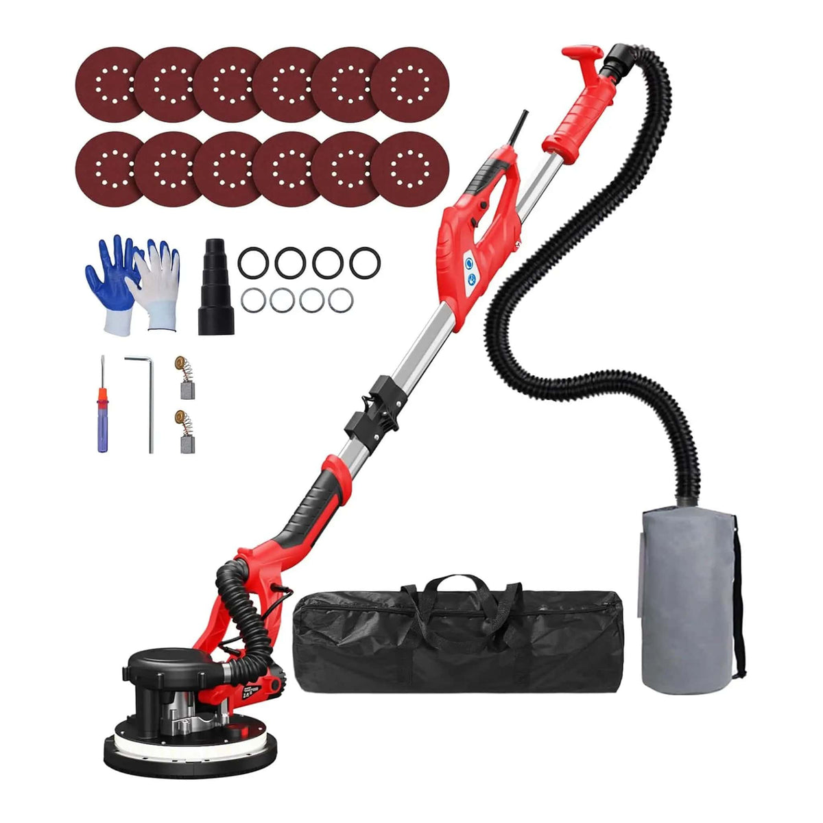 Heavy-Duty Drywall Ceiling Pole Sander Vacuum Tool | Drywall Sander | Home Use | Home