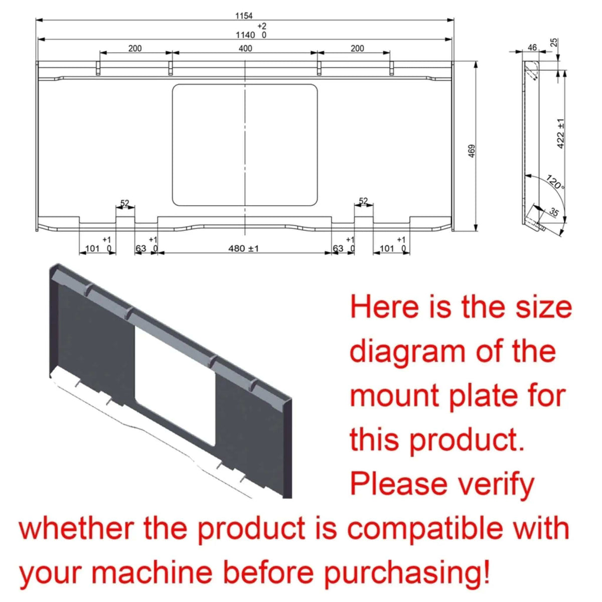 Heavy-Duty Skid Steer Auger Drive Attachment With 12-Inch Post Hole Bit | 12 Inch | Skid Steer Attachment | Home