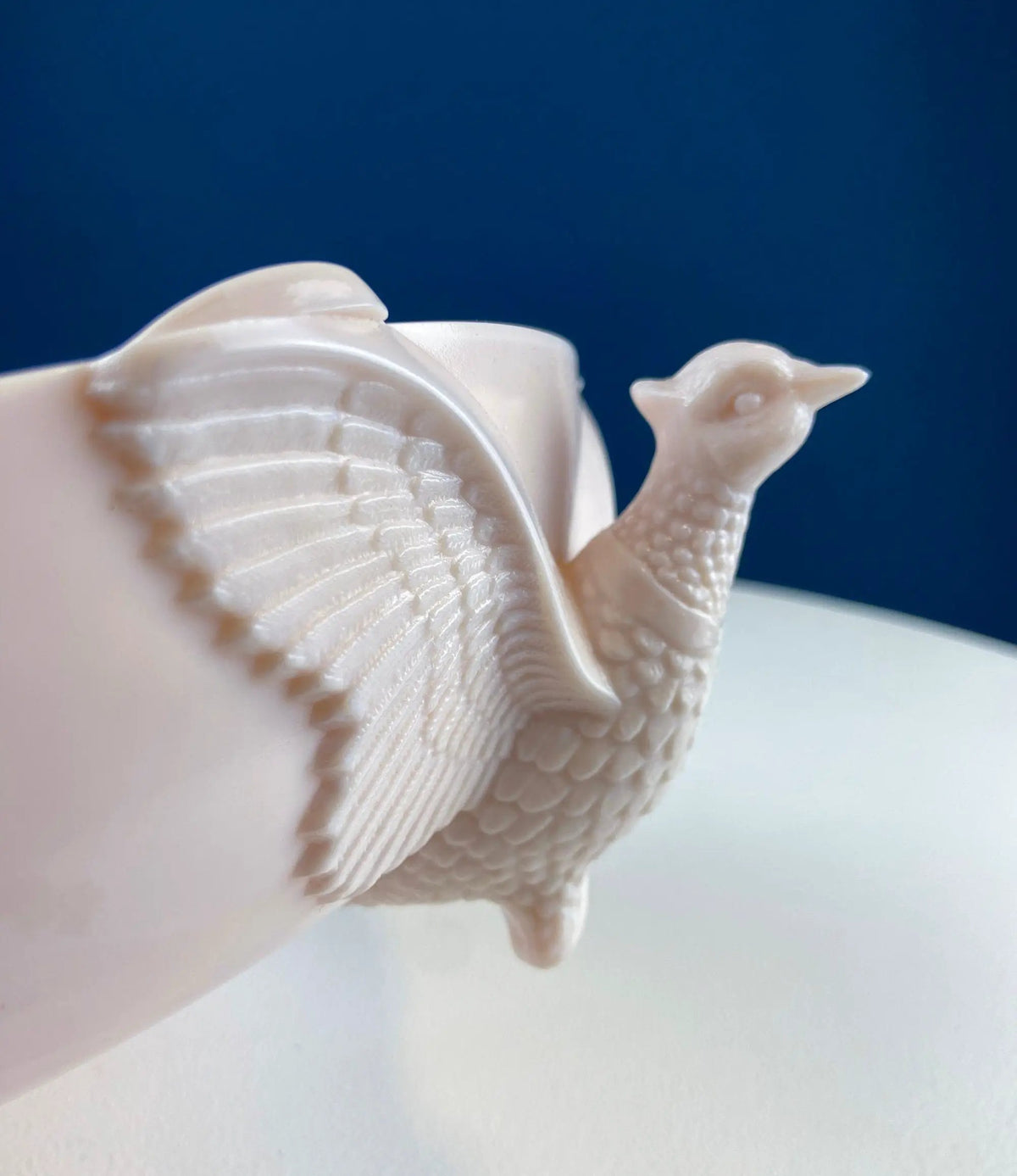 Westmoreland Milk Glass Bowl | With Lid | Large Eagle Cookie Jar | Nest Design