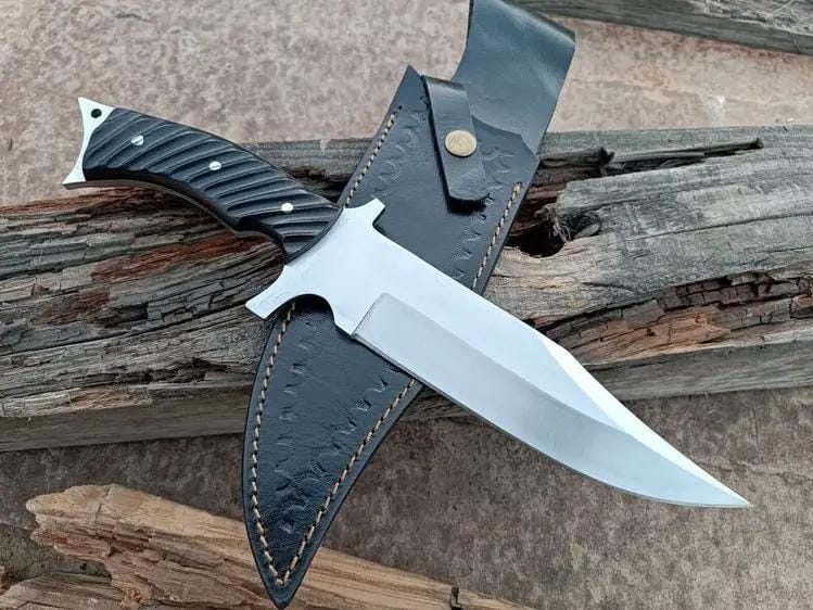 Custom handmade d2 steel hunting knife (Style 5) | Steel | Hunting & Survival Knife | Home