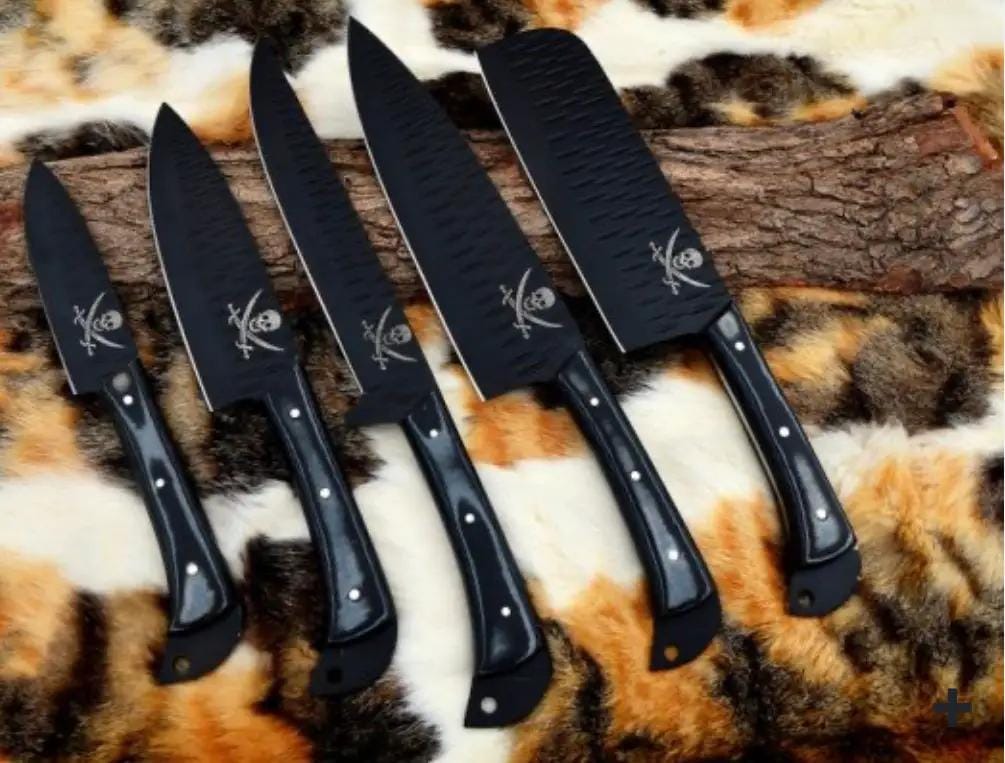 Kitchen knife set | 13 Inch | High Carbon Steel | Home