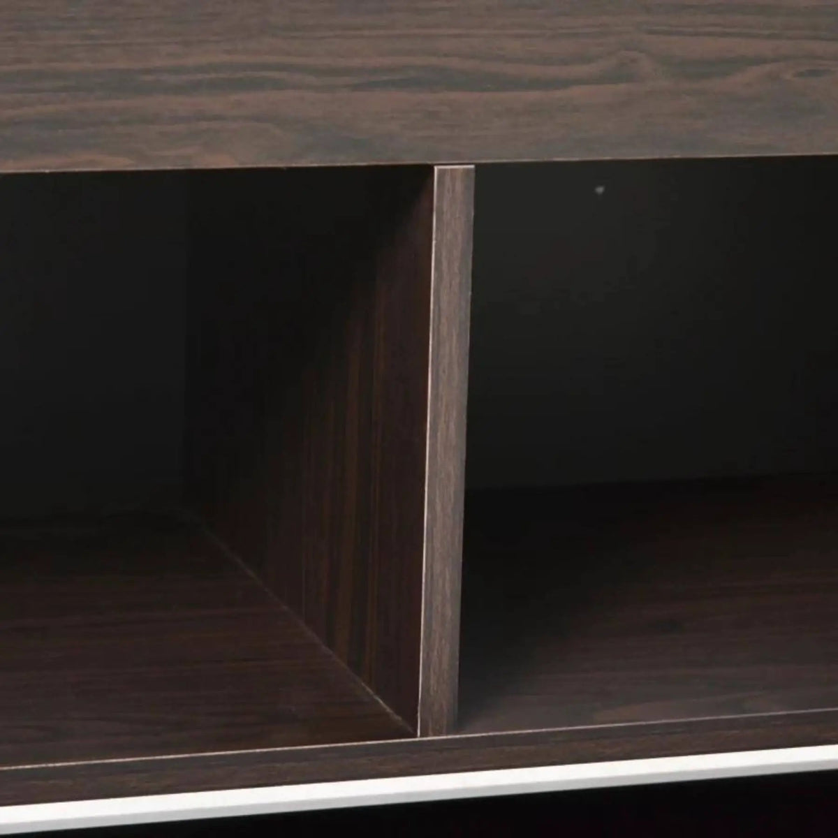 Kids Bookcase | Three Open Shelves | Rolling Drawer | Gray