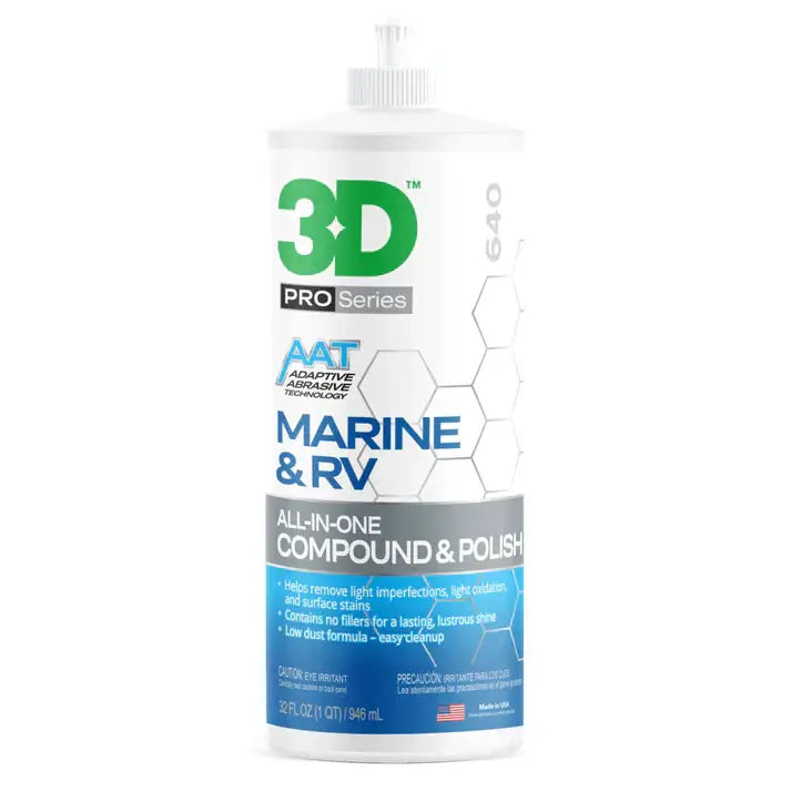 3D Marine & RV All-In-One Compound & Polish from PriceLows™