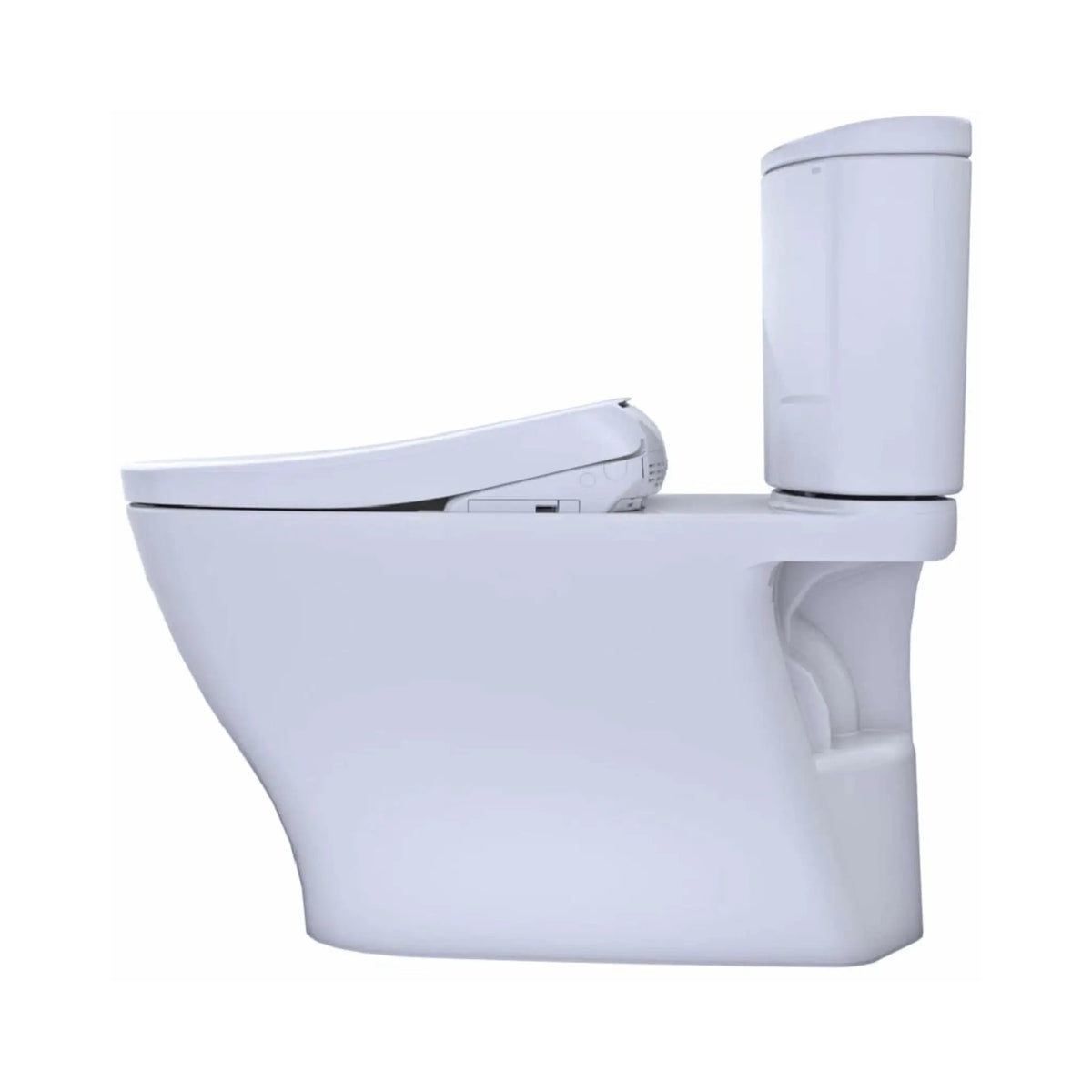 TOTO Nexus Two-Piece Toilet | 1.28 GPF Elongated | WASHLET S7A Auto Open Bidet Seat | EWater++
