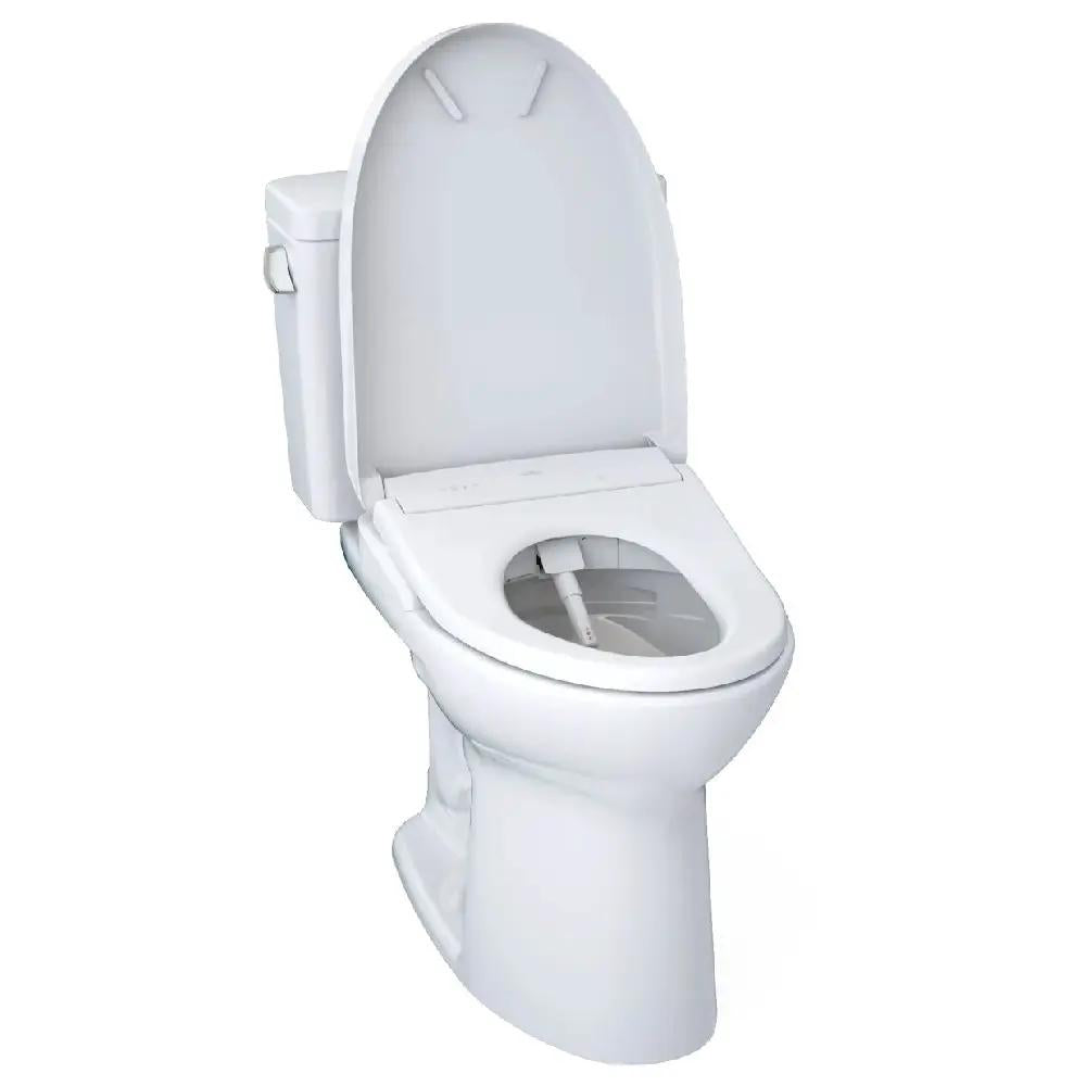 TOTO Drake Toilet | 1.6 GPF Elongated Chair Height | WASHLET S7A Auto Flush | EWater+