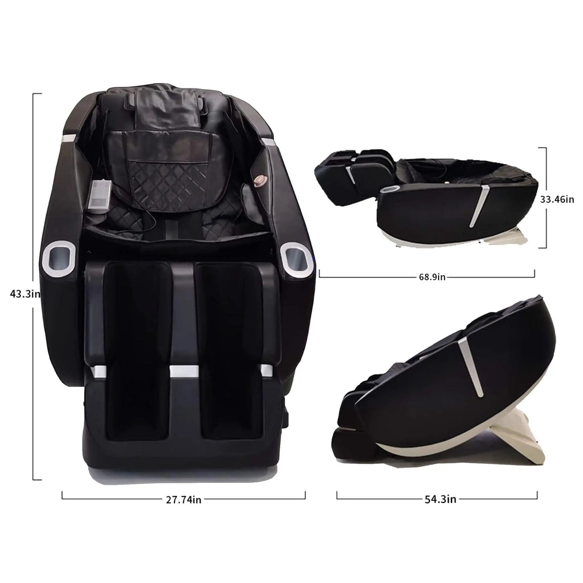 Zero-Gravity Massage Chair | Full-Body Multifunction | Auto Body Scan | L-Track 2D Robotic Hands