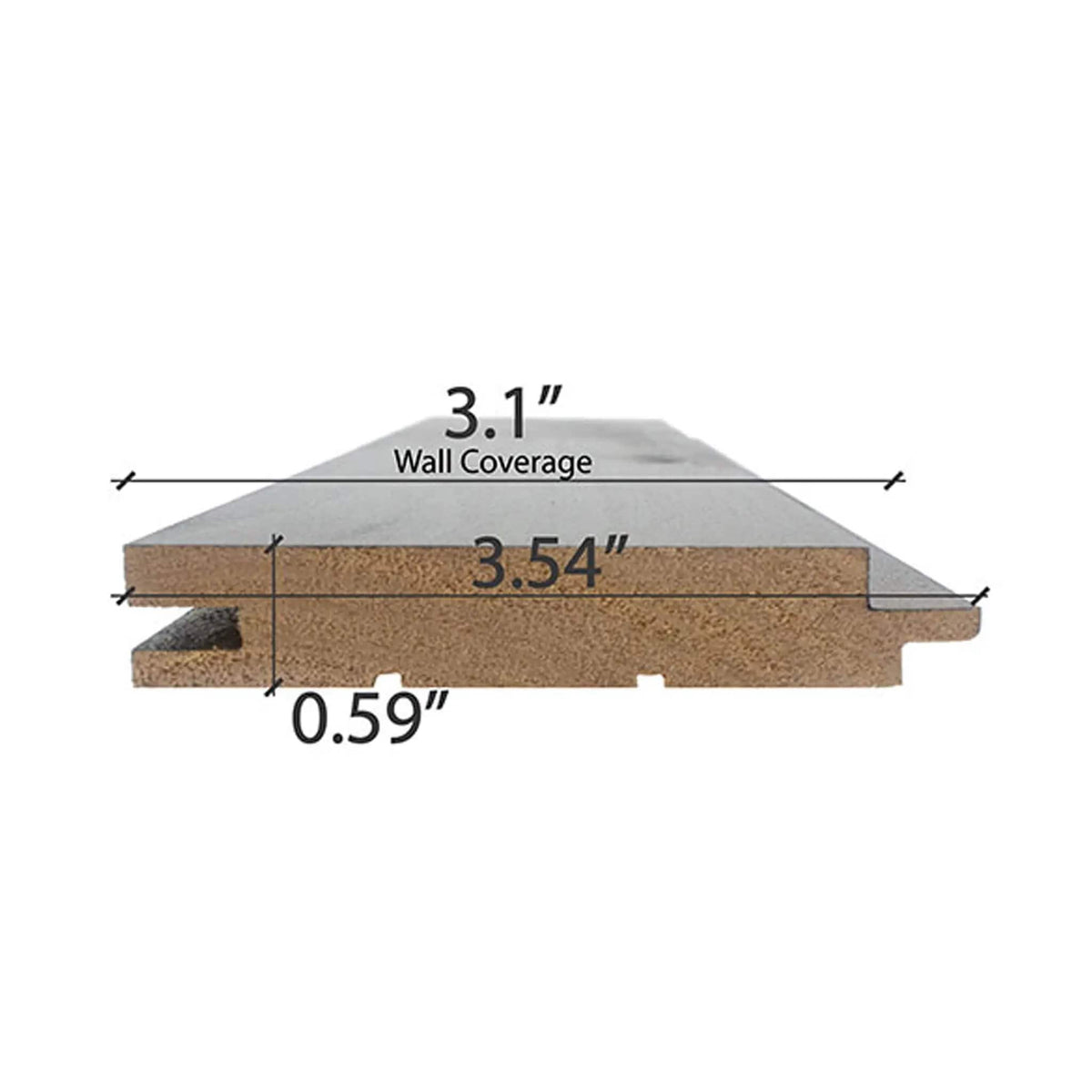 Prosaunas Aspen Midnight Black 1X4 T&G STS4 Sauna Wall Wood | Wood | Sauna Wood | Outdoor Living