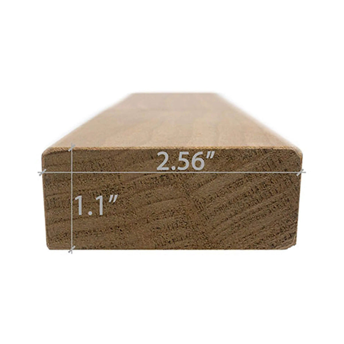 Prosaunas Thermo-Aspen 2X3 S4SEE SHP Sauna Bench Wood | Wood | Sauna Wood | Outdoor Living