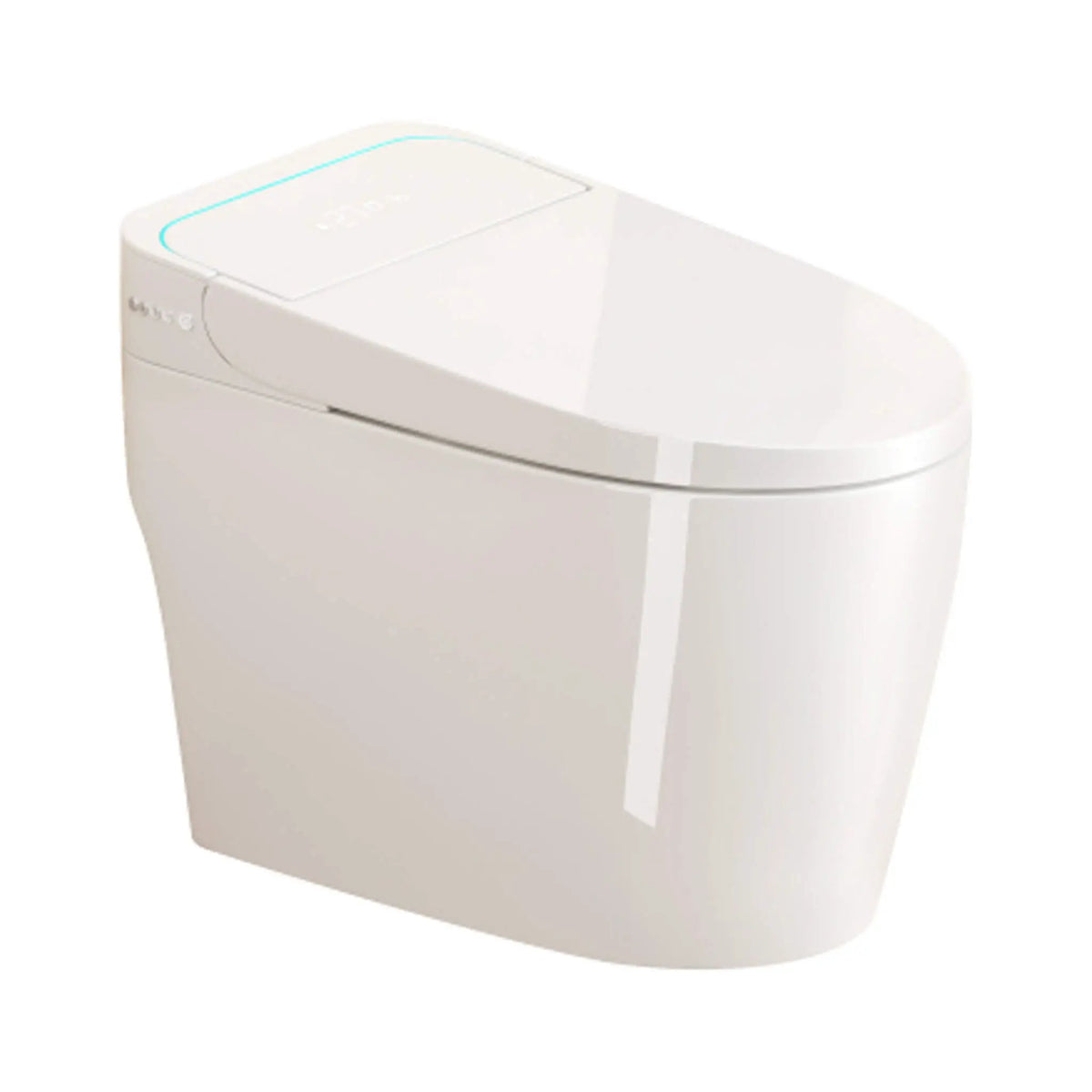 Smart One-Piece Bidet Toilet | Auto Open Close Seat | Warm Air Dryer | Foot Sensor Flush