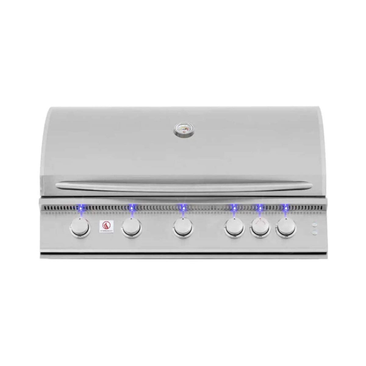 Built-In Gas Grill | Summerset Sizzler Pro | Up To 5 Cast Stainless Steel Burners | 443 Stainless Construction