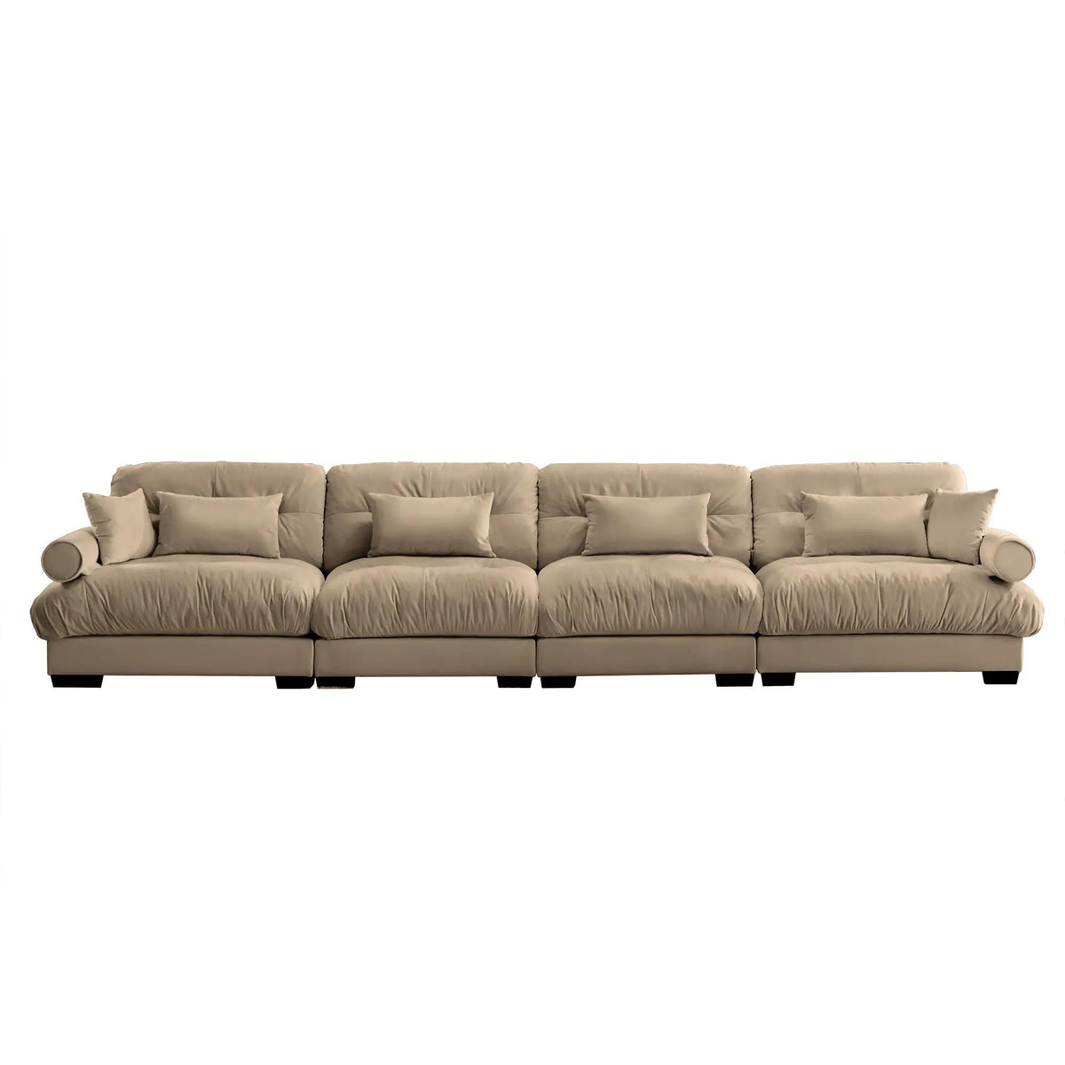 Modular Sectional Sofa | Deep Seat Cushions | Vintage Velvet