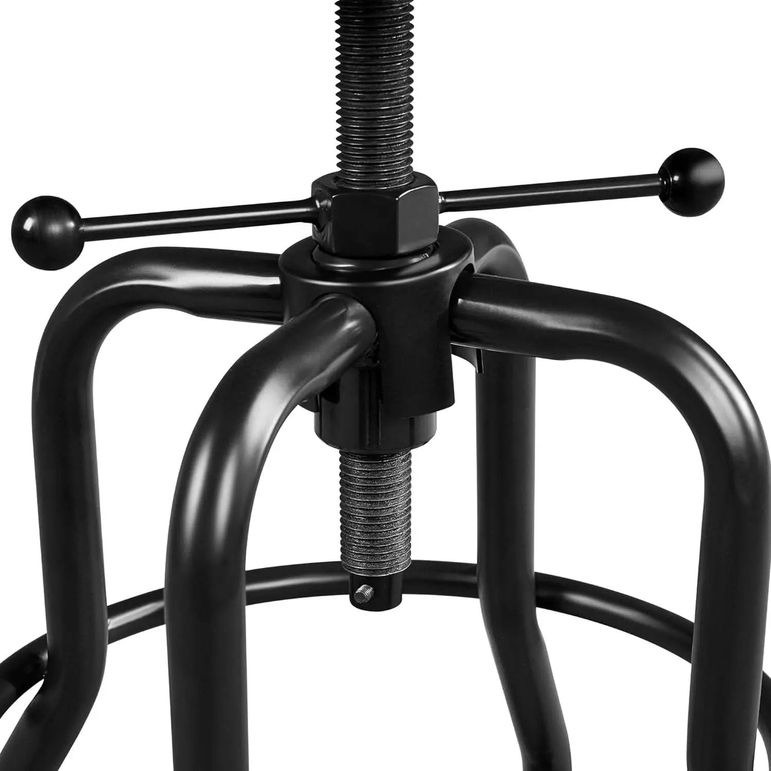 Adjustable Brown Bar Stool With Wood Seat Counter Height from PriceLows™