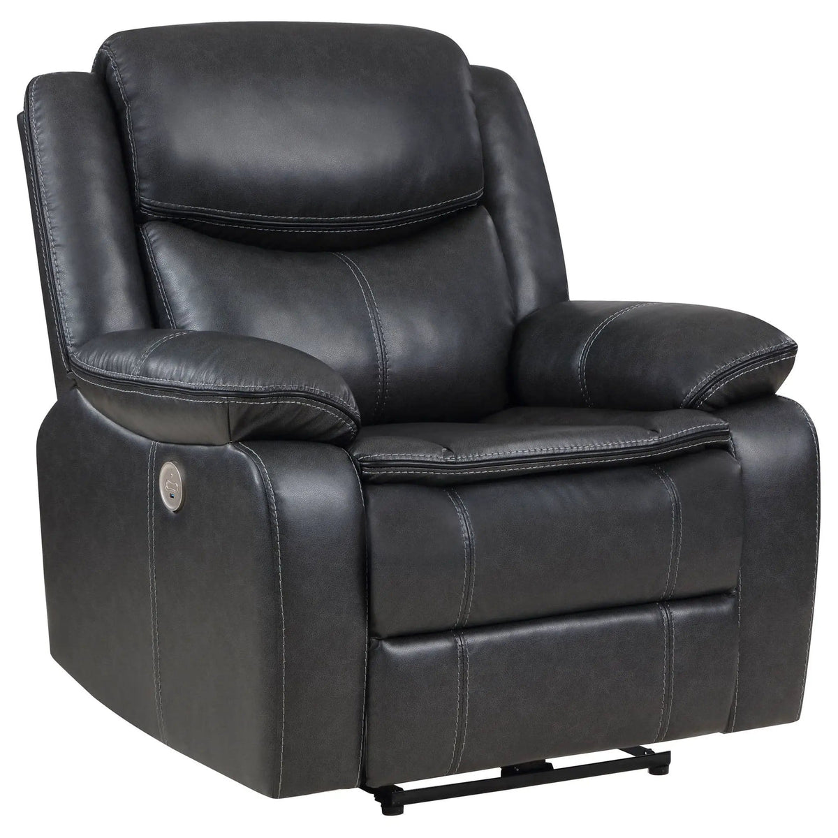 Salerno Power Recliner Chair With USB Charging | 2 Pieces | Fabric | Living Room