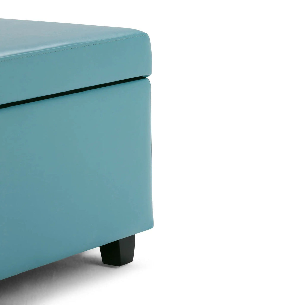 Storage Ottoman Bench | Solid Wood Frame | High Density Foam