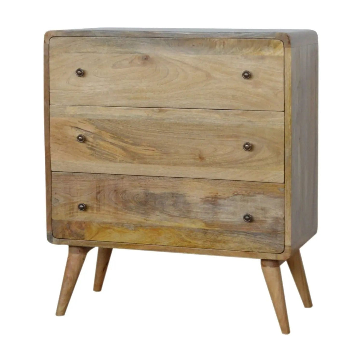 Curved Chest | 2 Pieces | Mango Wood | Living Room