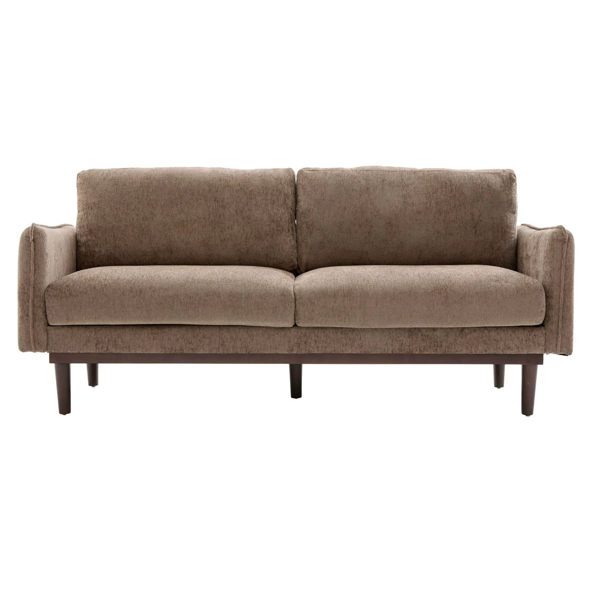 Loveseat Sofa With Spacious Seating | 2 Pieces | Fabric & Wood | Living Room