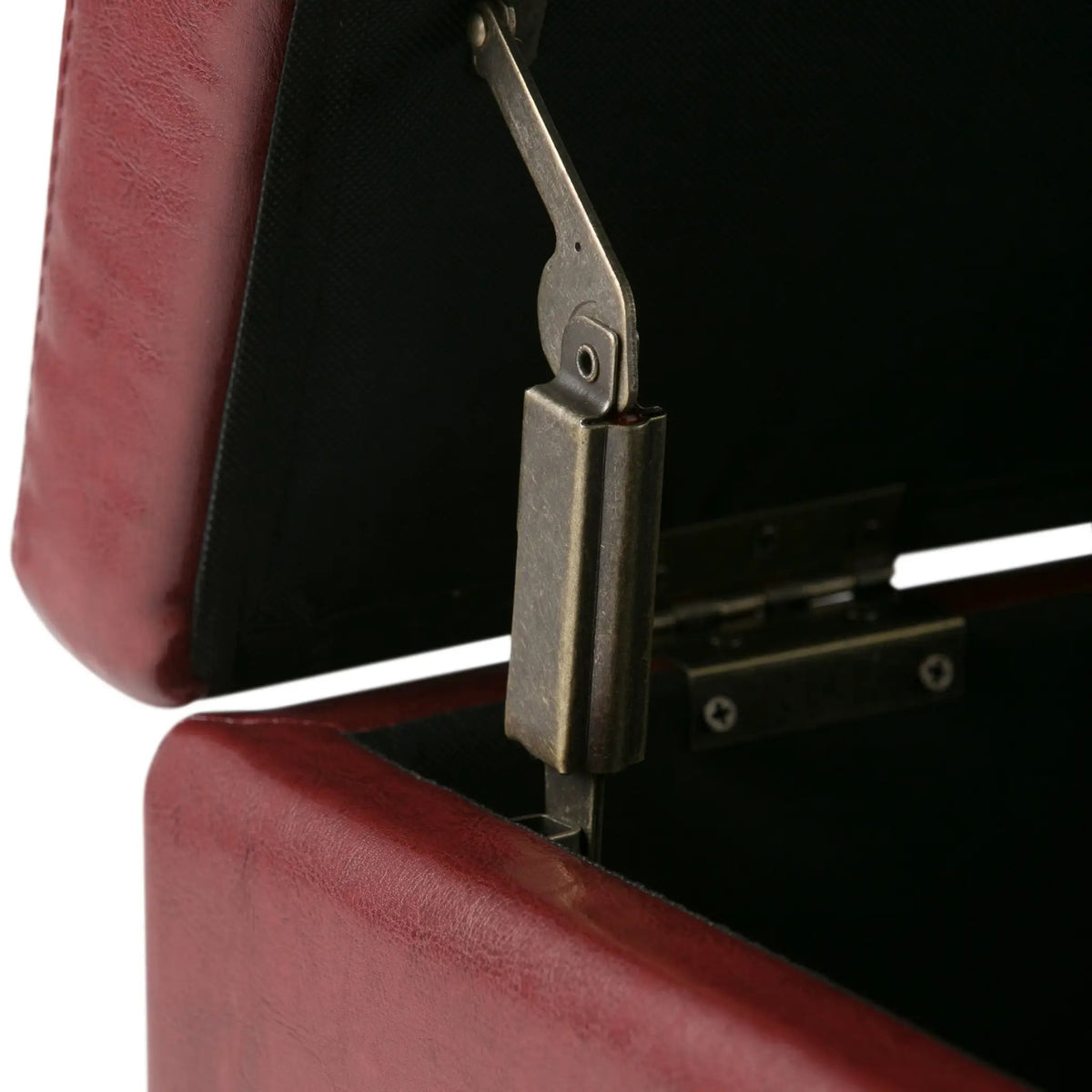 Storage Ottoman Bench | Solid Wood Frame | High Density Foam