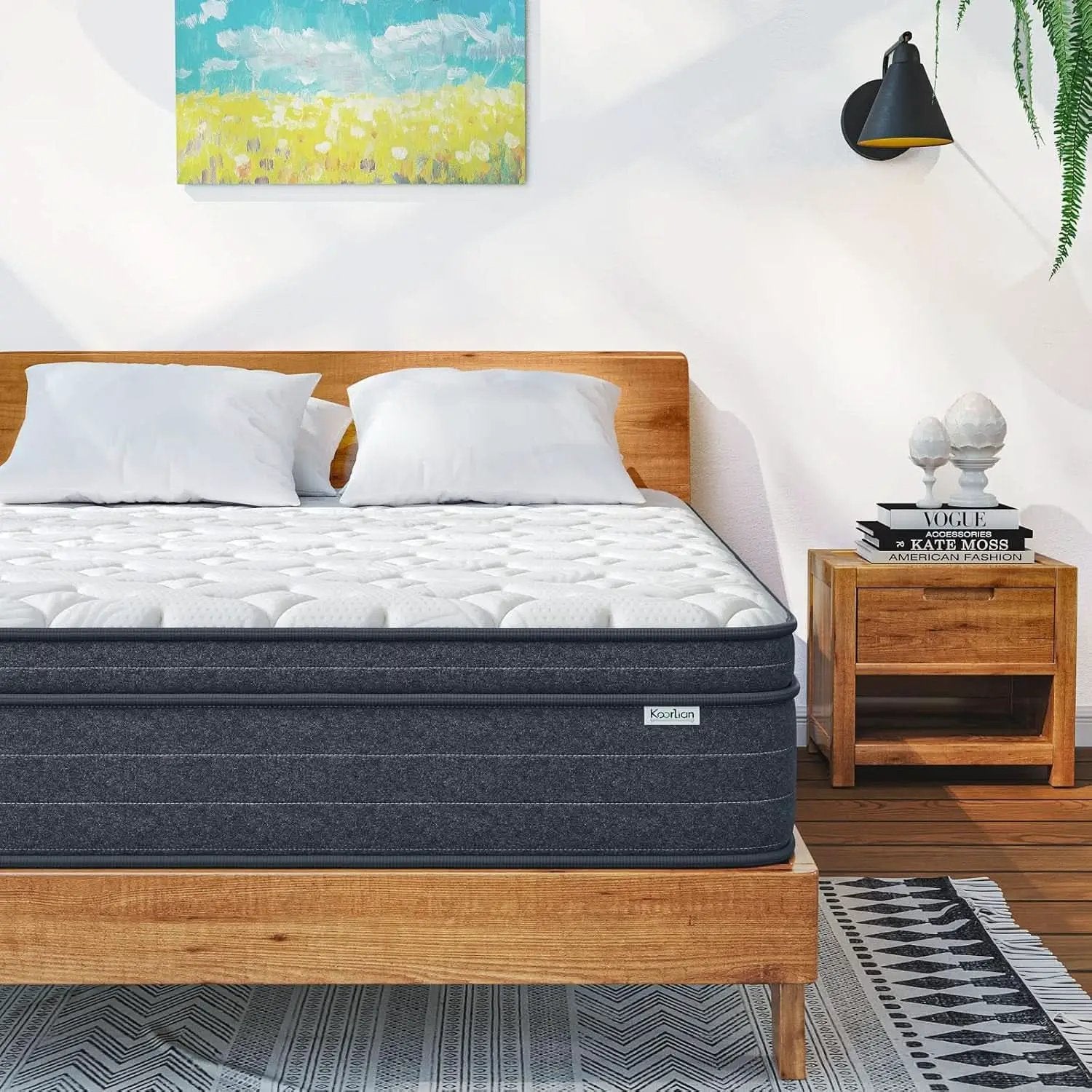 Queen Size 12 Inch Ultra Cooling Hybrid Sleep Technology Mattress from PriceLows™