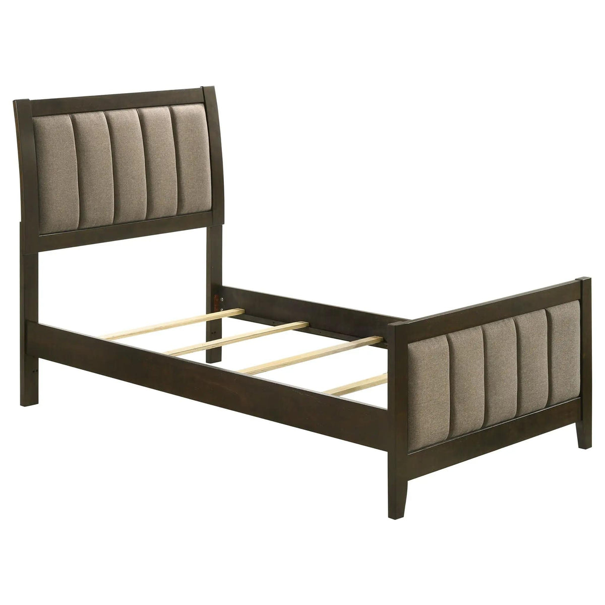 Wilkes 4-piece Twin Bedroom Set Dark Cocoa | 4-Piece Set | Metal | Bedroom