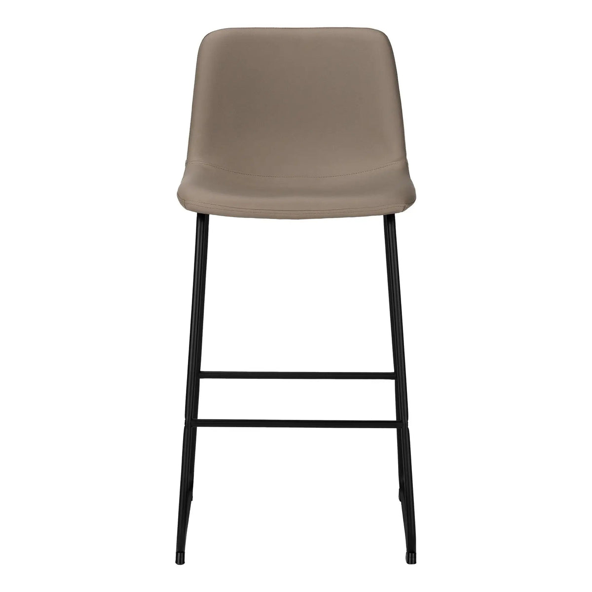 Bar Height Office Chair | Standing Desk Chair | Slim Metal Frame | Contemporary Design