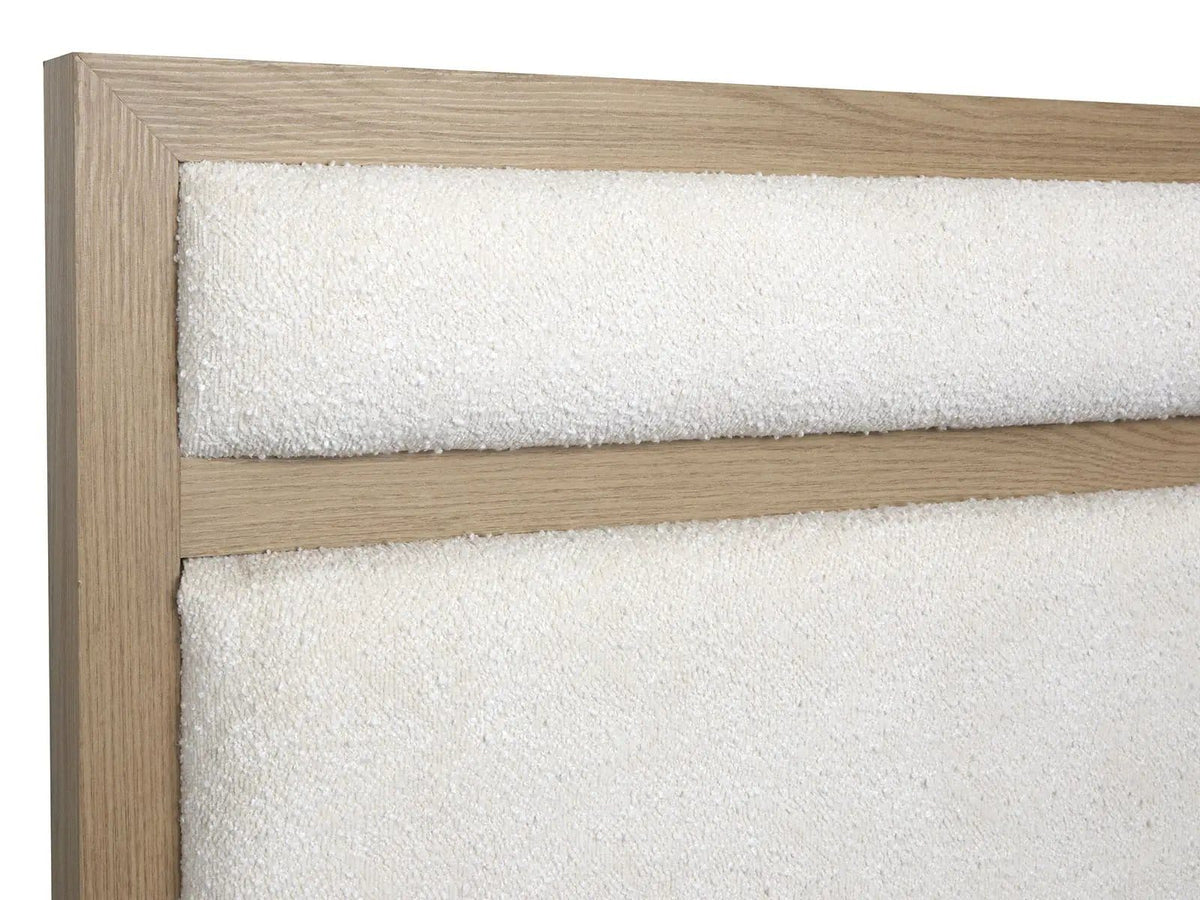 Merrifield Upholstered Panel Bed | 4 Pieces | Oak Veneer | Bedroom