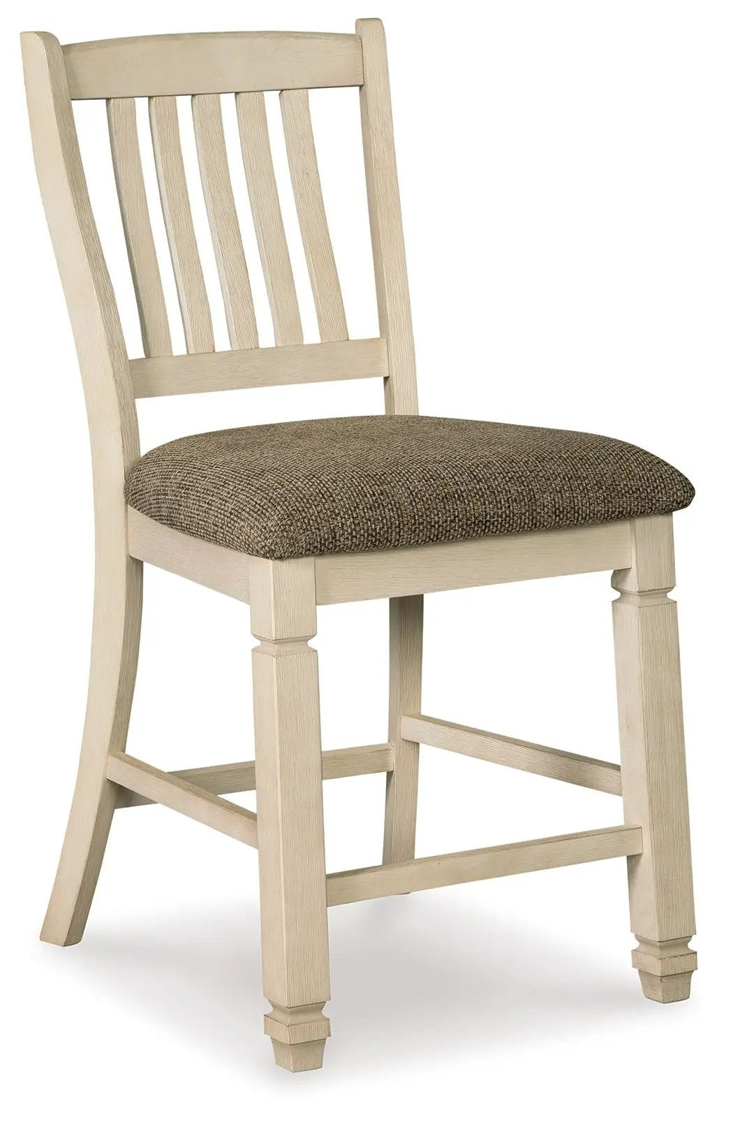 Bolanburg Upholstered Barstool | Set Of 2 | Beige | 19.5 Inch Seat Width
