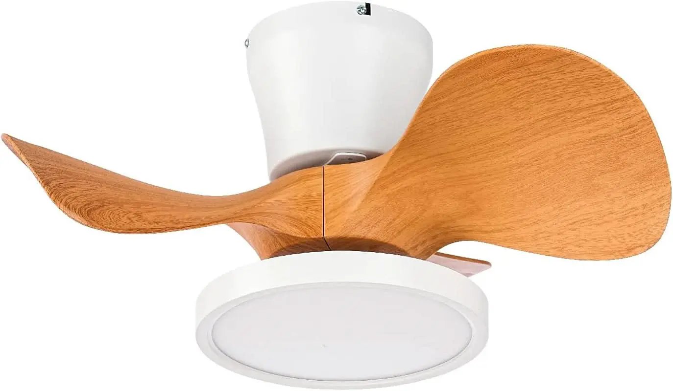 22 Inch Ceiling Fan With LED Light For Kitchen And Bedroom from PriceLows™