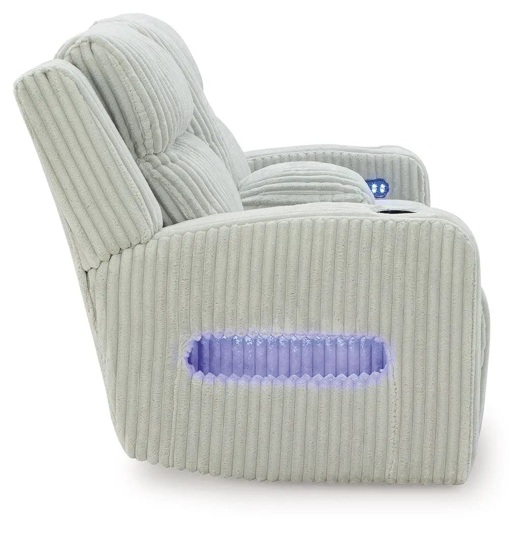 Forest Lake Power Reclining Loveseat With Console / Adj Headrest | 2 Pieces | Living Room Furniture | Living Room