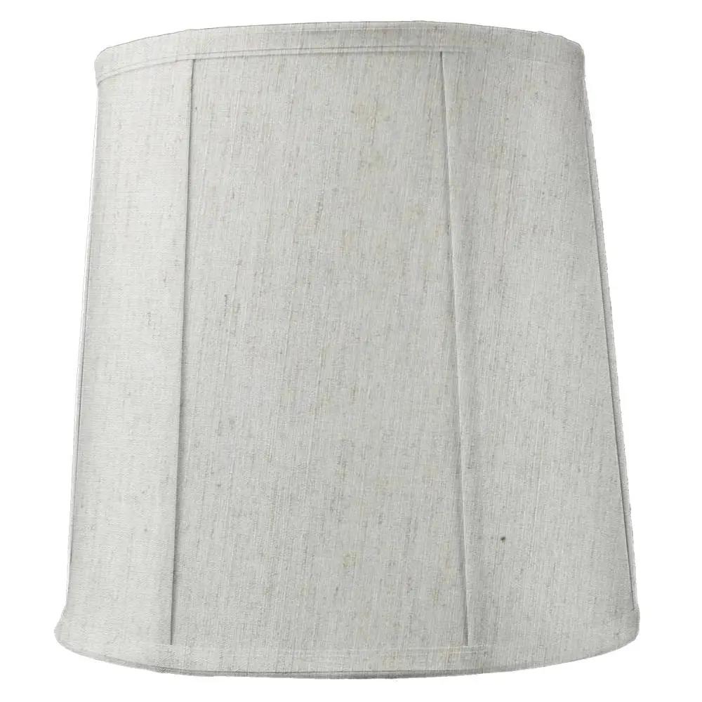 Tall Drum Lamp Shade | 14X16X17 Inch | Textured Oatmeal Fabric