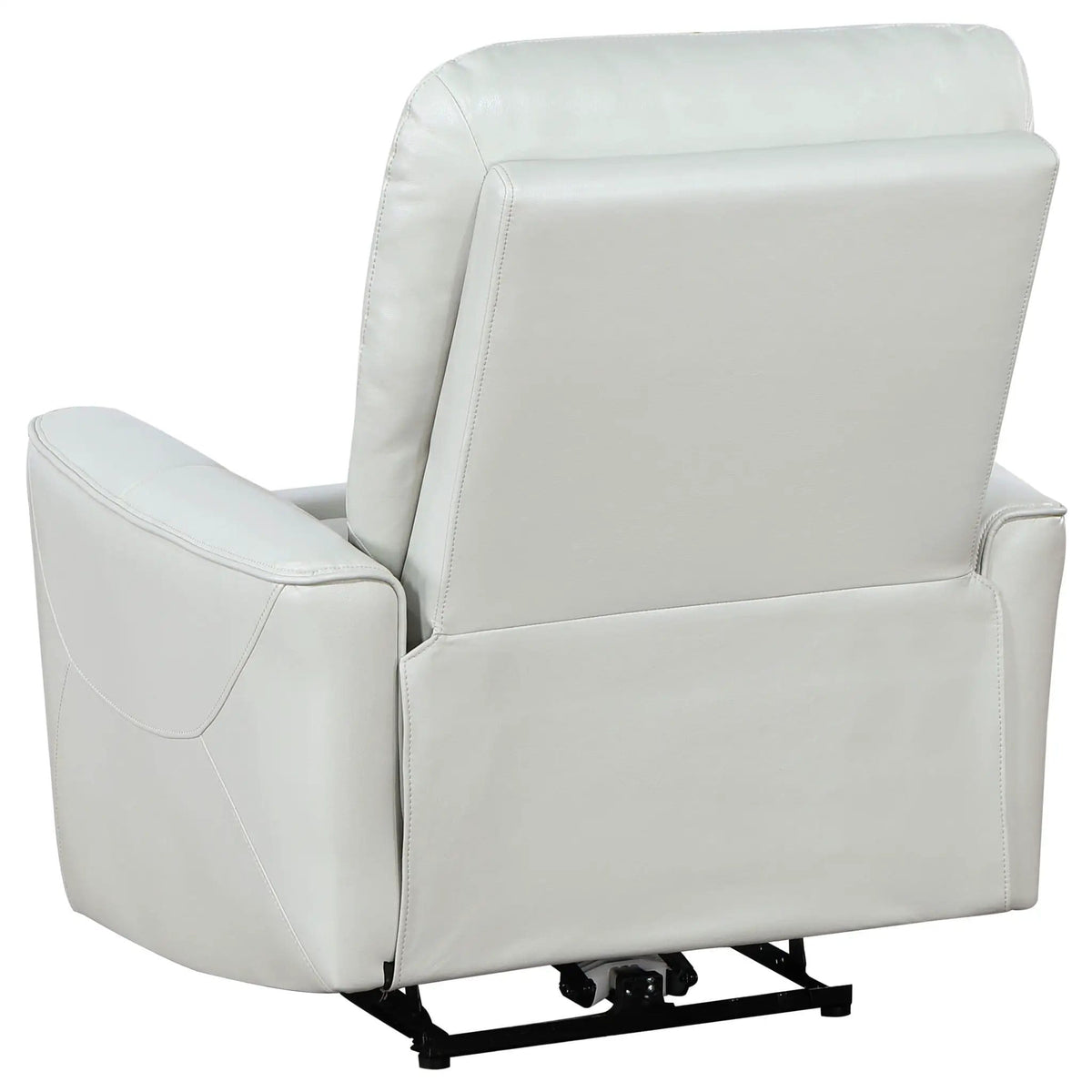 Greenfield Upholstered Power Recliner Chair Dove | 36.5 x 37 x 39.75 in | Plywood | Grey