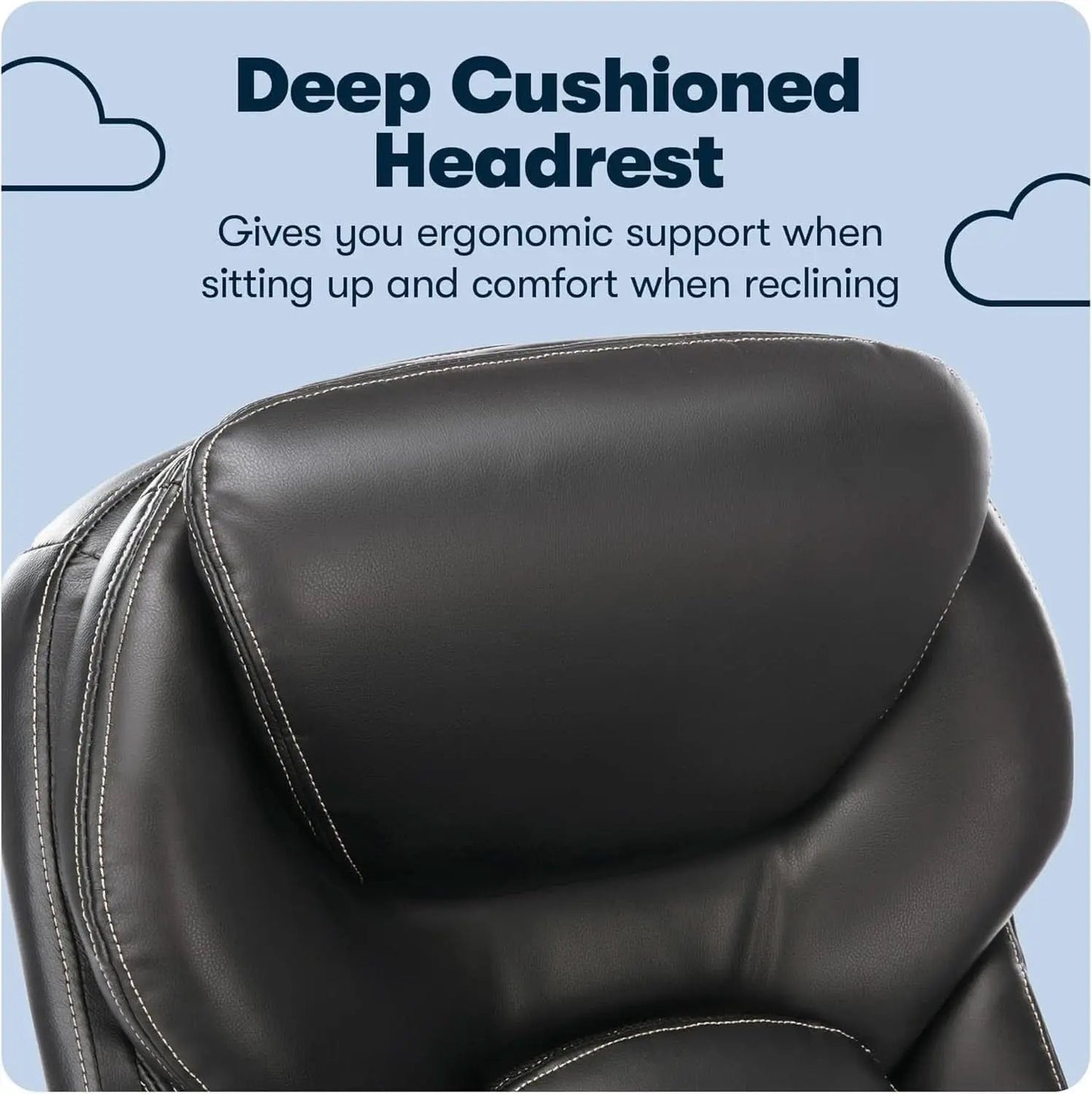 Ergonomic Office Chair Back In Motion Lumbar Support Black from PriceLows™