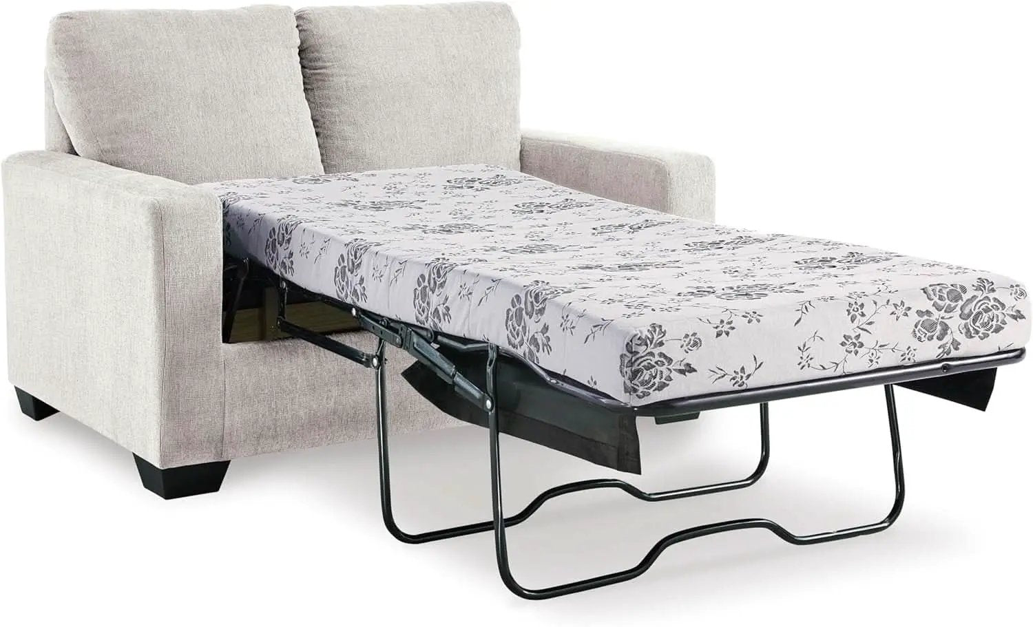 Twin White Premium Ultra Vision Memory Foam Sofa Sleeper from PriceLows™
