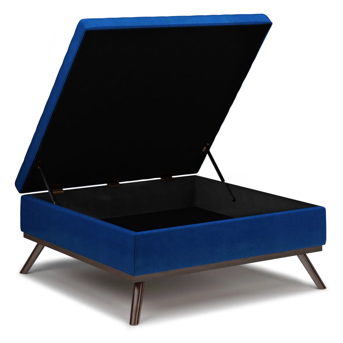 Owen Square Coffee Table Storage Ottoman | Hydraulic Lift-Up Lid | Multifunctional | 35.8 Inch Width