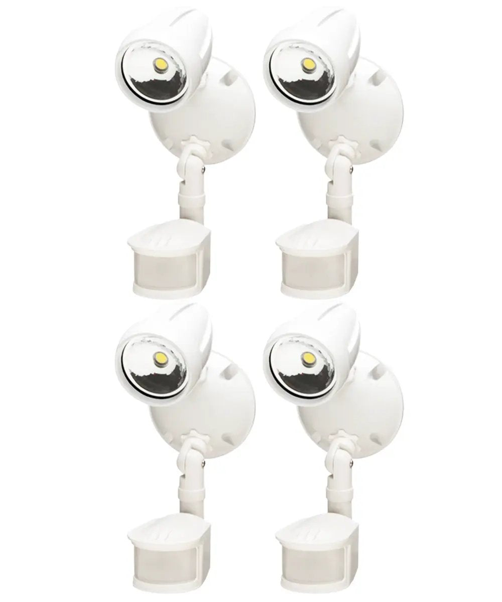 LED Outdoor Security Light | 180 Motion Sensor | Integrated Led | White 11 In