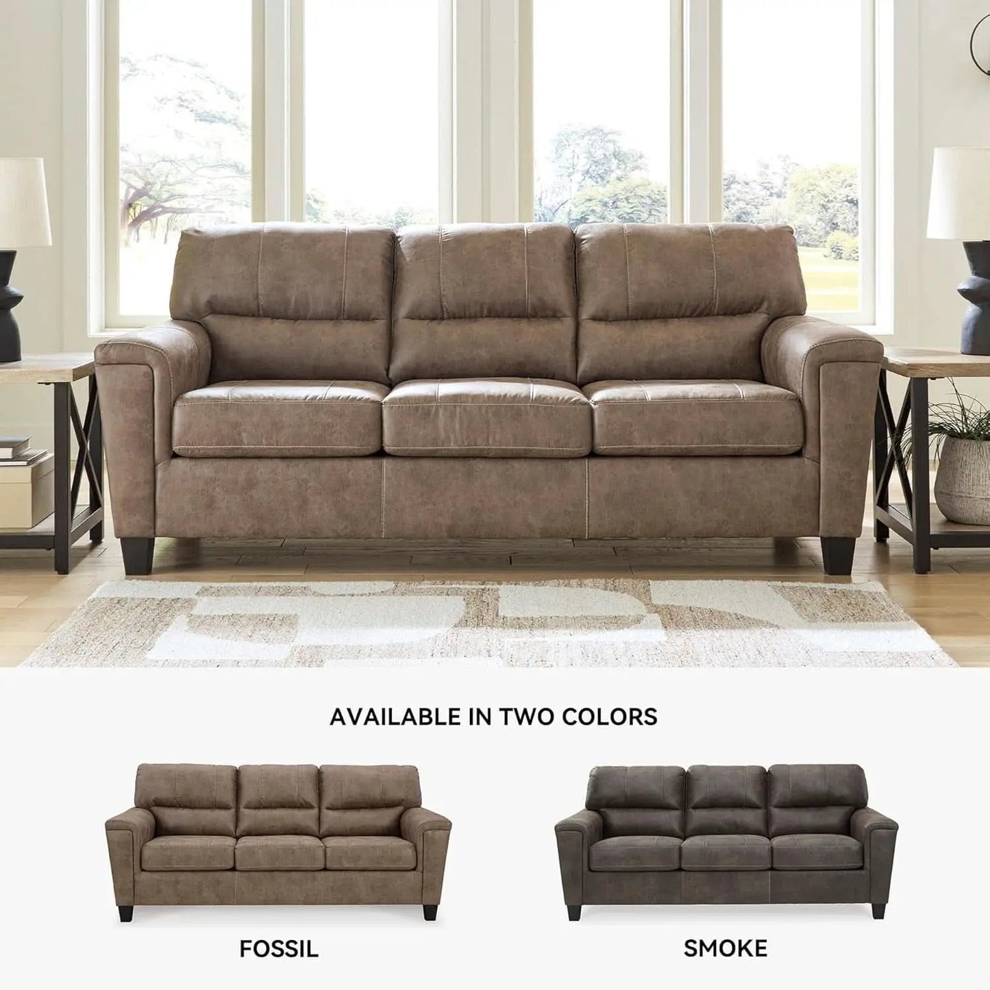 Queen Dark Brown UltraPremium Sleeper Sofa Collection from PriceLows™