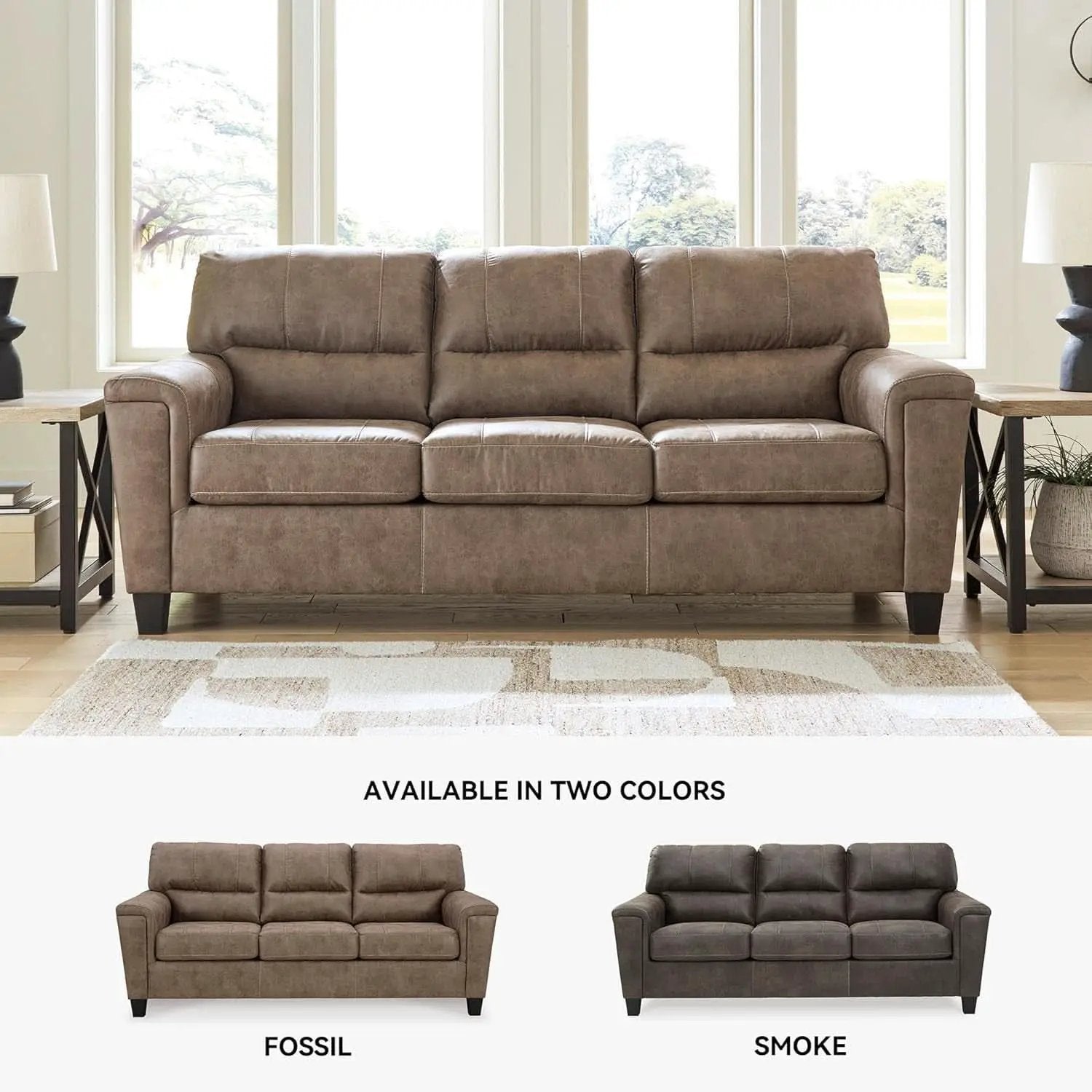 Queen Dark Brown UltraPremium Sleeper Sofa Collection from PriceLows™