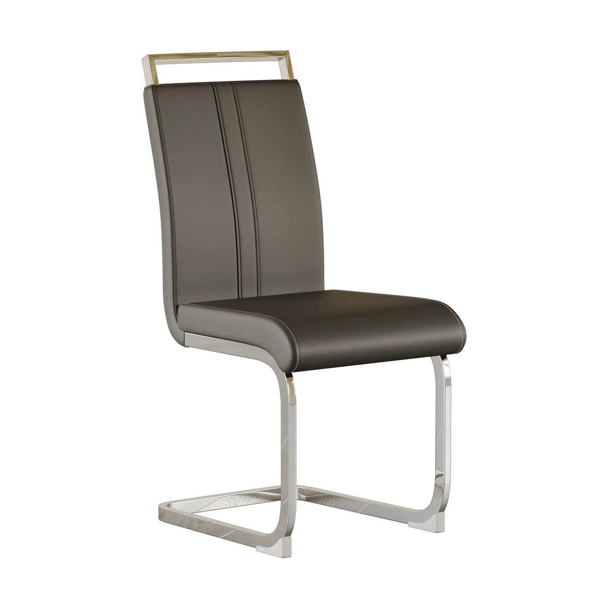 Modern Dining Chairs | Padded Seat | High Back | Accessory Bag Included