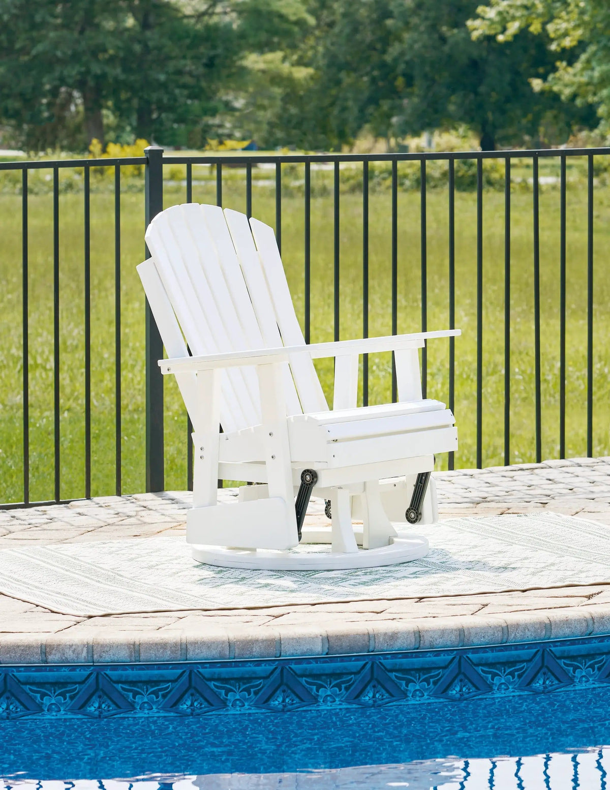 Hyland Wave Swivel Glider Chair | 3 Pieces | Home Furniture | Home