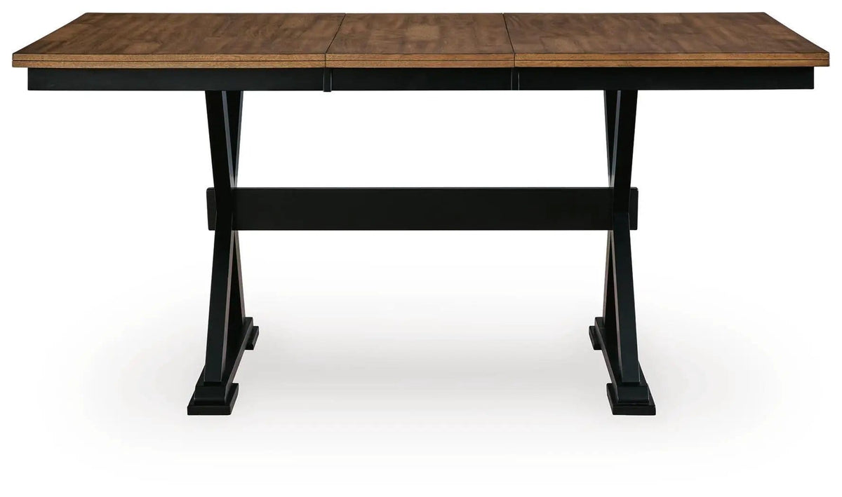 Wildenauer Dining Room Extension Table | 2 Pieces | Dining Room Furniture | Dining Room