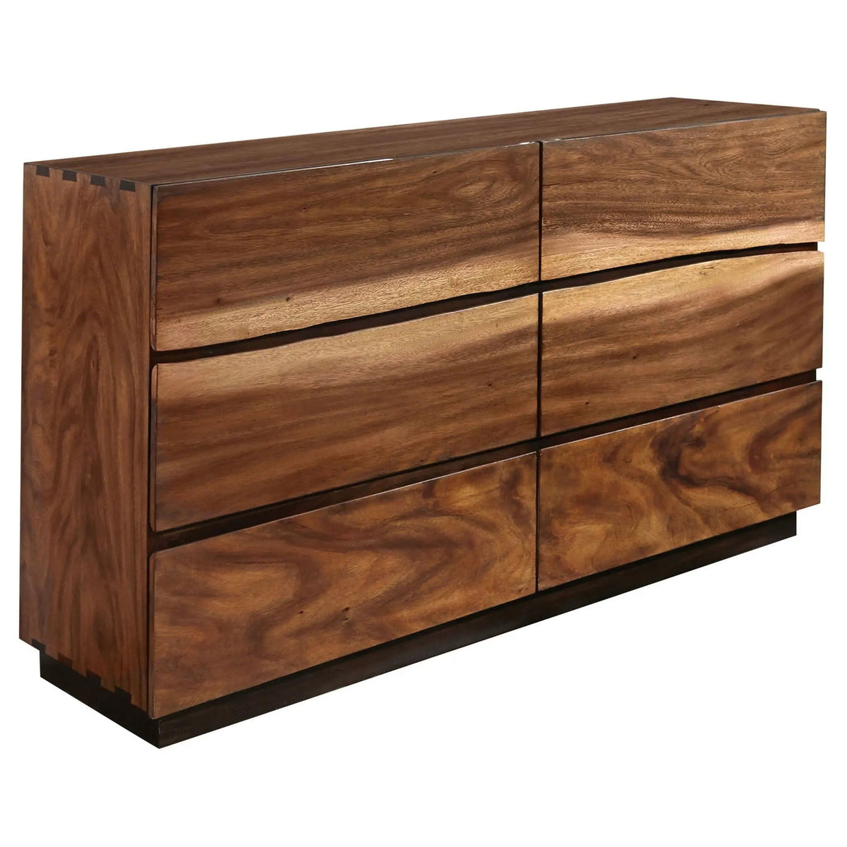 Winslow 4-piece Queen Bedroom Set Smokey (Style 2) | 4-Piece Set | Walnut & Wood | Walnut