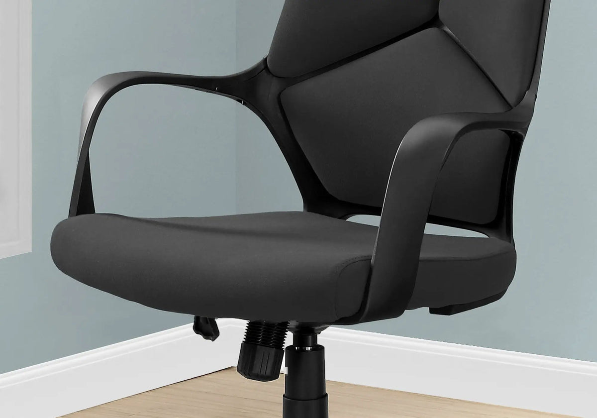 High-Back Executive Swivel Chair | Integrated Support | Armrests | 45.75 Inch Height