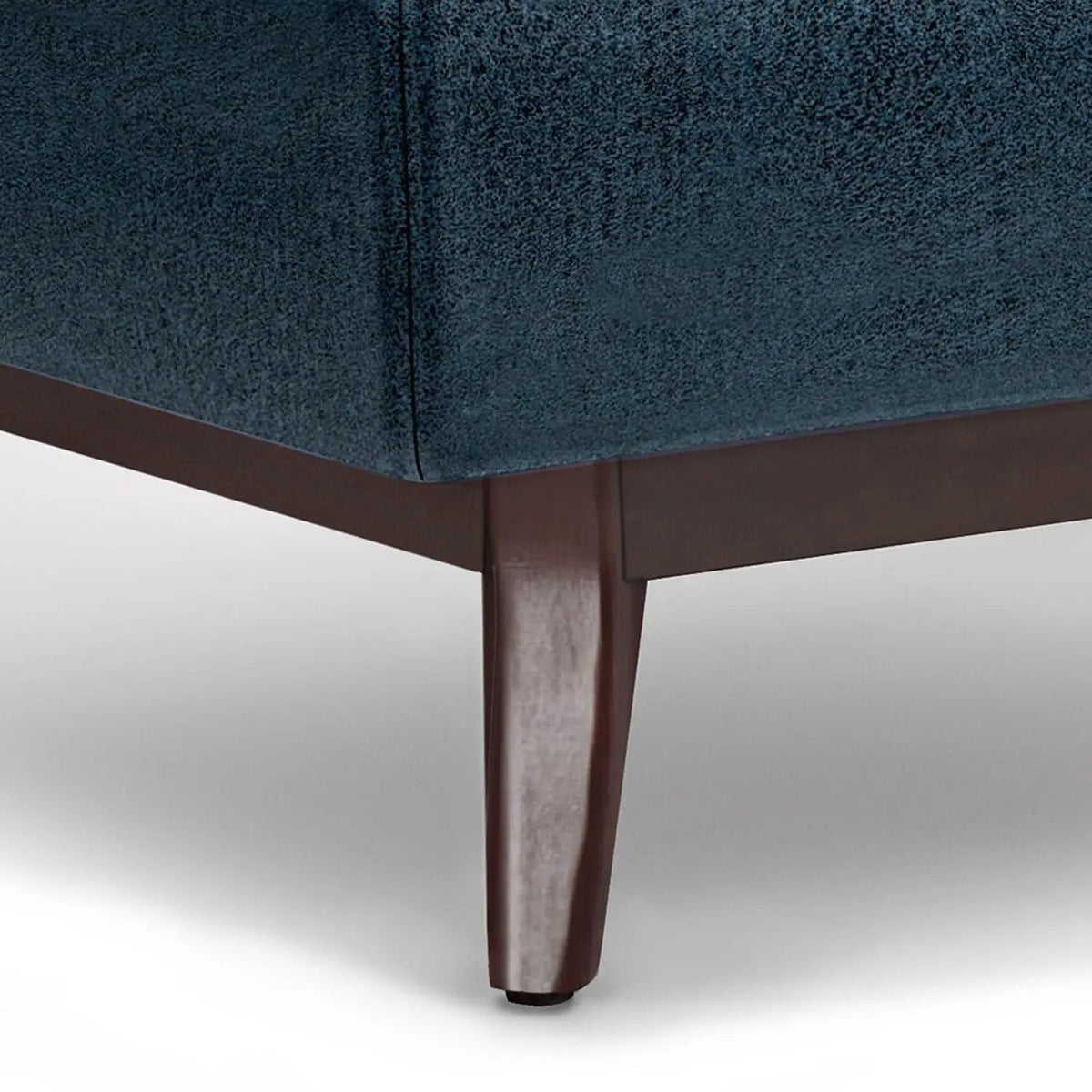 Storage Ottoman | Rectangular Design | Solid Wood Frame | Lift Top
