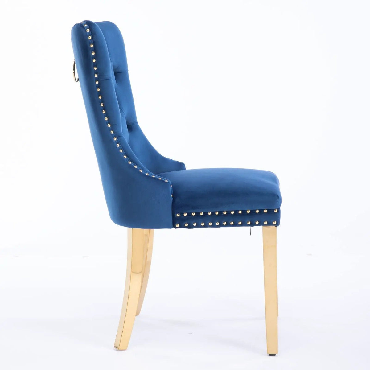 Dining Chair | Tufted Upholstery | Solid Wood Frame | Set Of 2