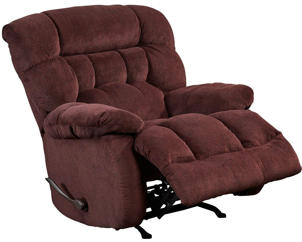 Daly Chaise Rocker Recliner Rocker Chair | 4 Pieces | Polyester & Fabric | Living Room