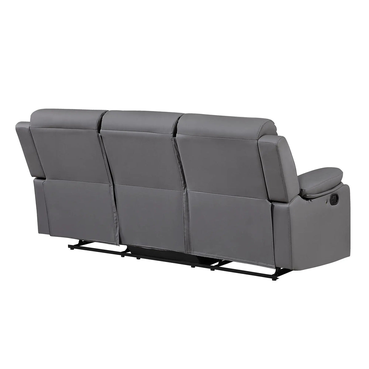 Blanche Reclining Sofa | Integrated LED Lights | Manual Recline | Pillow Top Arms