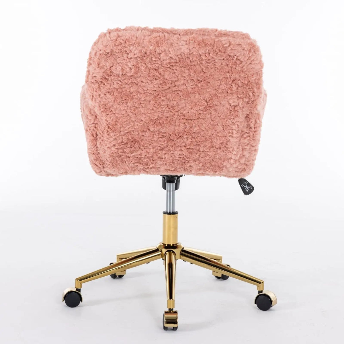 Office Chair | Adjustable Height | Reclining Faux Fur Seat | Large