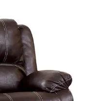 Zuriel Recliner Loveseat | Synthetic Finish | Motion Reclining Mechanism | Classic Style