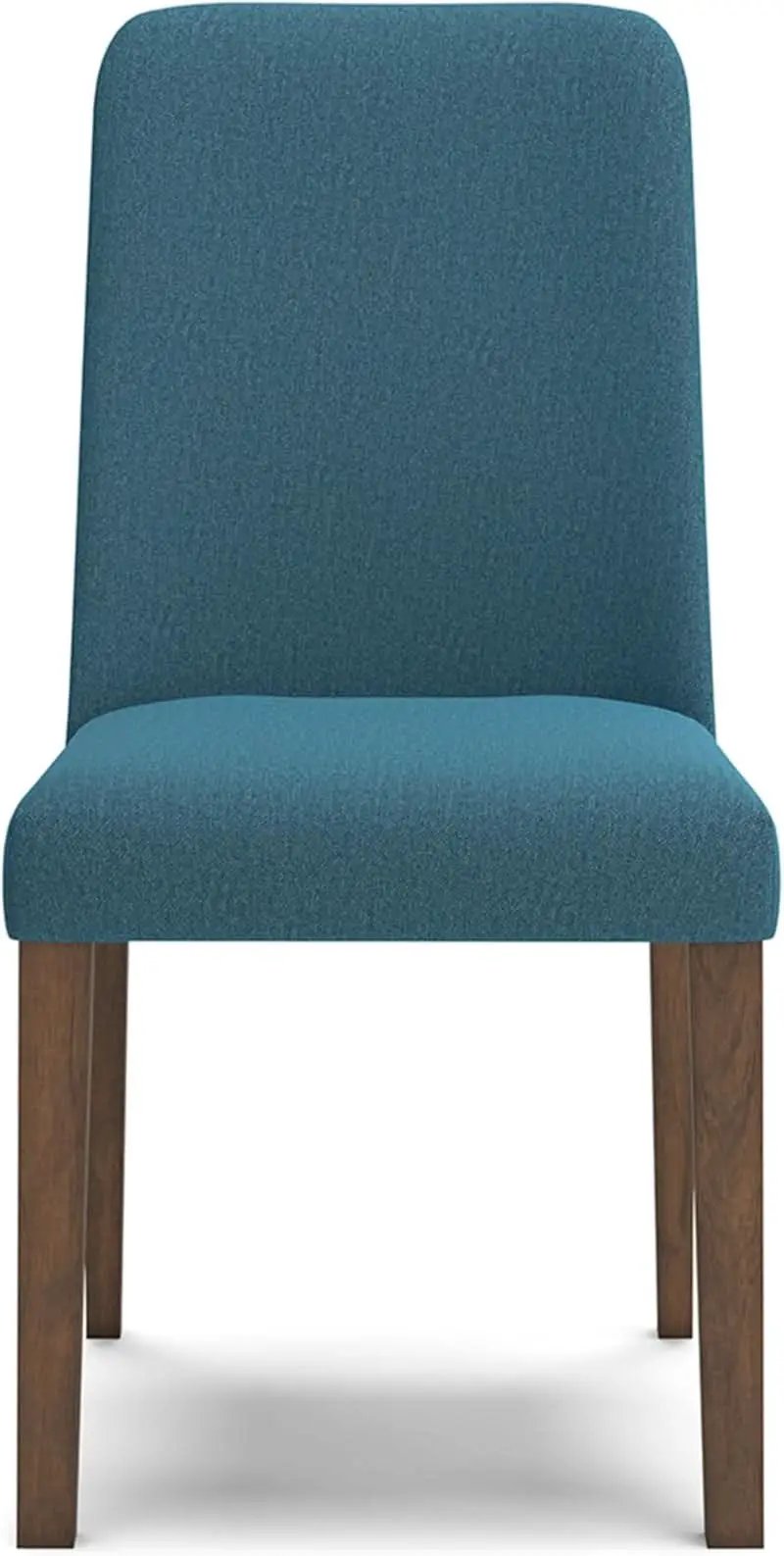 Upholstered Side Chair Set Blue And Brown Foam Cushioned from PriceLows™