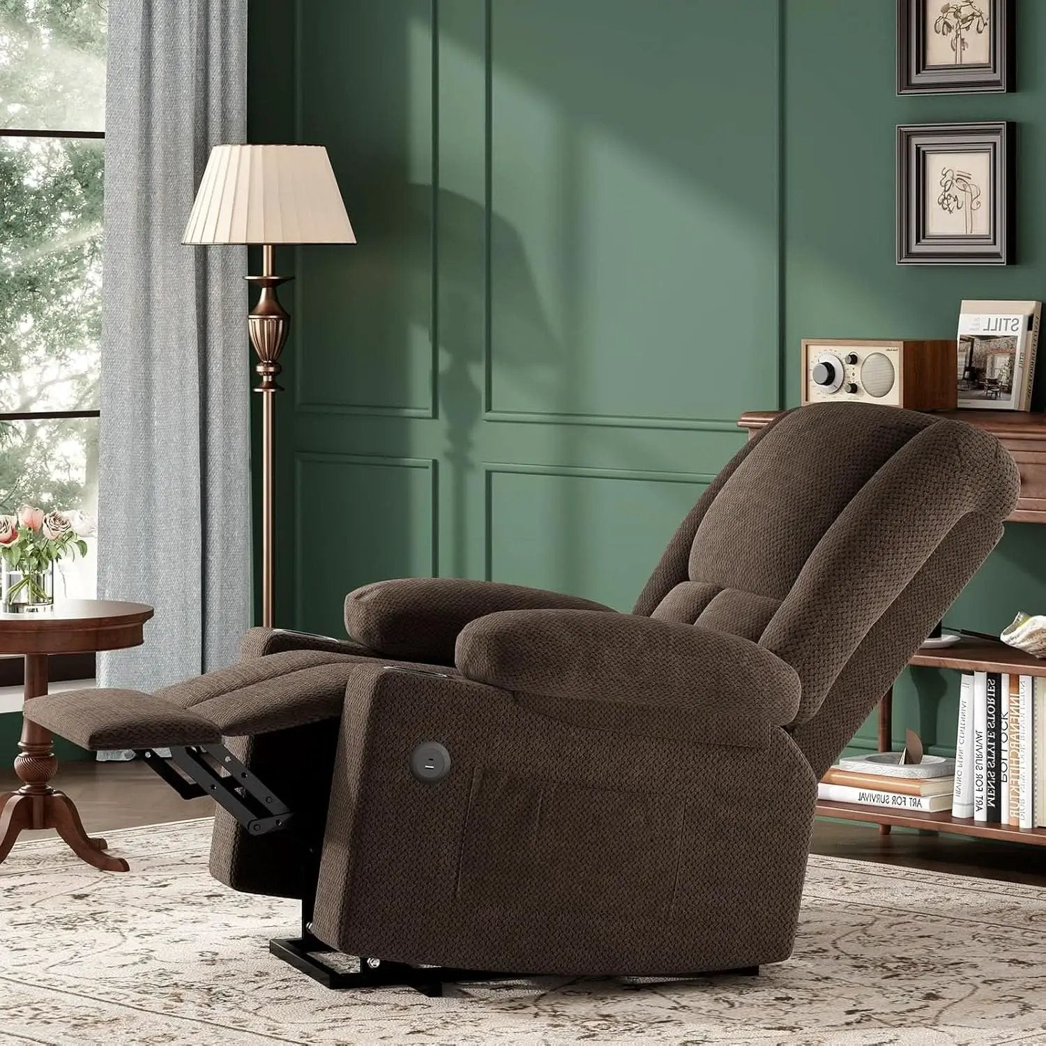 Power Lift Recliner Chair With Massage And Heat For Elderly from PriceLows™